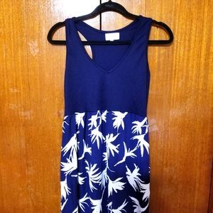 Thyme & Honey Blue Maxi Dress (As Is)